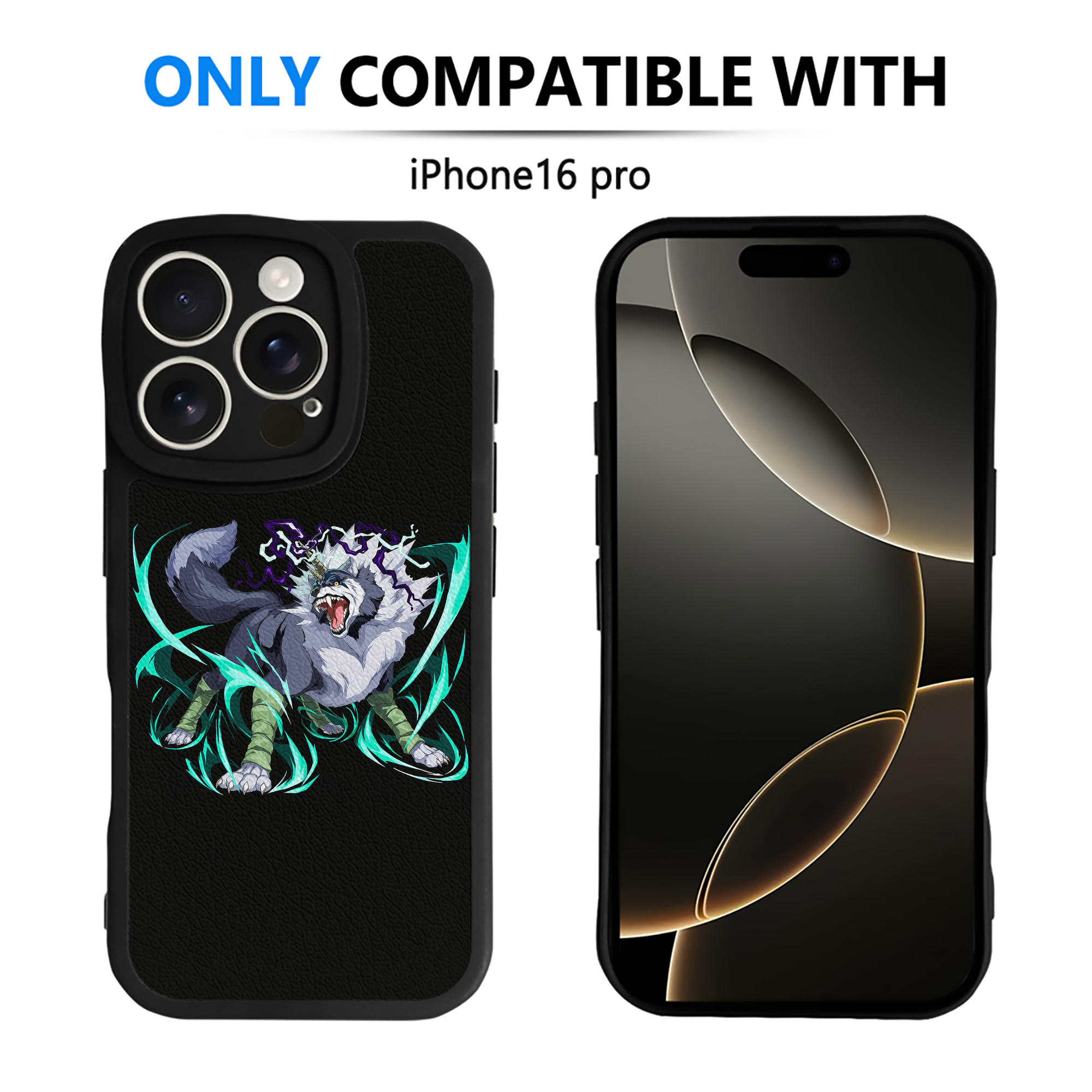 （画像用） 転スラ Regarding Reincarnated to Slime 【iPhone 16シリーズ対応】シリコンスマホケース（レザー調） 材質：シリコン